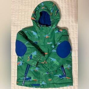 Cat & Jack Toddler Boys Dinosaur Ski Jacket with Removable Fleece Insert
